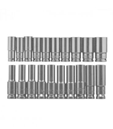 20PCS Deep Impact Socket Set 1/2 Inch Drive Metric 8 - 32mm Lifetime Warranty UK