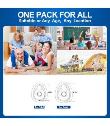 Choking Relief Mask, Home and Travel Assist Kit, Easy to Use & Portable UK
