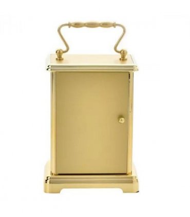 Wm.Widdop Carriage Clock - 2 tone gilt dial