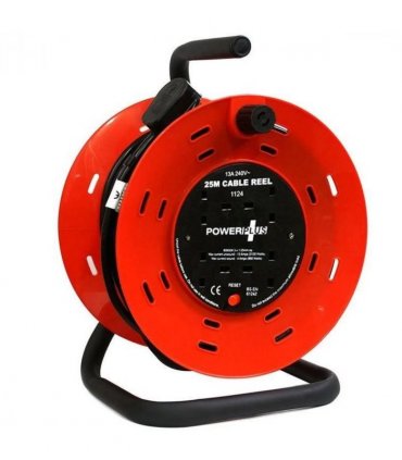 PowerPlus 25mt Extension Cable Reel