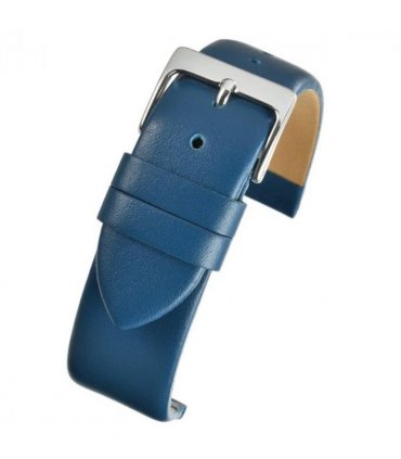 Blue Calf Leather Watch Strap 20mm
