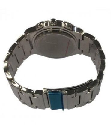 NY LONDON GENTS BLING WATCH PI-7644 PNP/BLK