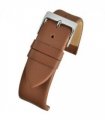 Tan Calf Leather Watch Strap 18mm