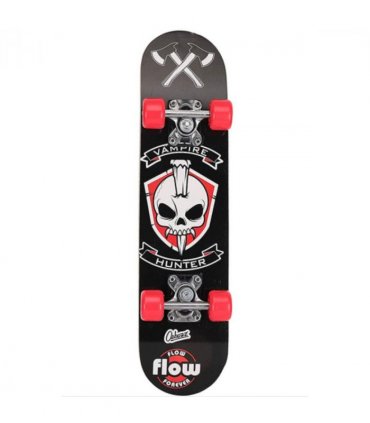 Ozbozz  Wooden Skateboard 24"- Red Wheels