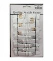 Leather White Watch Straps Pk10 size 20mm 1005.02