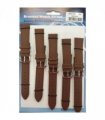 Brown Leather Watch Straps Pk5 size 22mm 1015BR