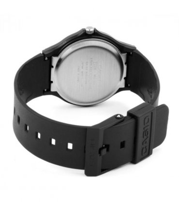 Casio Mens Basic White Dial Black Resin strap Watch MQ-24-7BLL