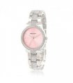 Henley Ladies Fashion Bling Pink Dial & Silver Bracelet Watch H07343