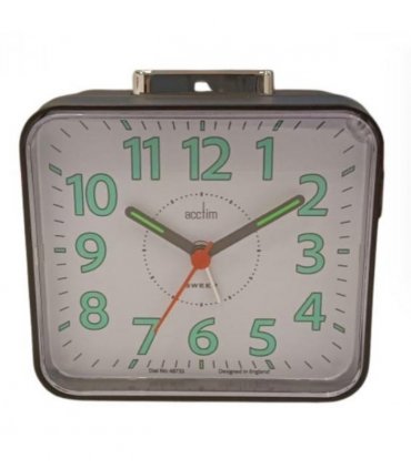 Acctim Parker Alarm Clock in Black - 16463