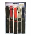 4001GVC 20MM PK5 VELCRO WATCH STRAPS ASSTD COLOURED