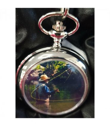 Boxx Picture Pocket watch Fly Fisherman P5061.49