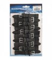 Leather Black Watch Straps Pk10 size 18mm 1005.05