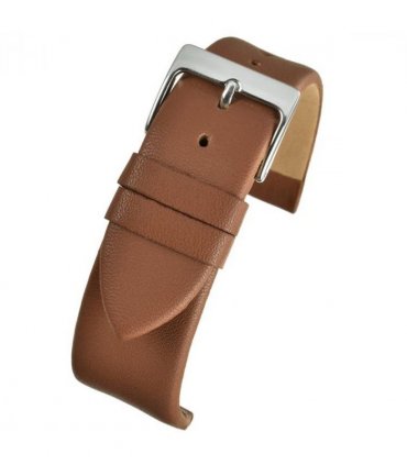 Tan Calf Leather Watch Strap 28mm