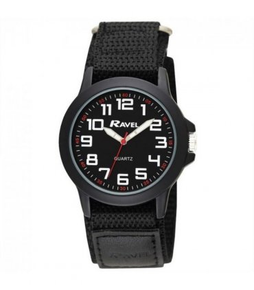 Ravel Mens Sports Case Arabic Dial Strap Watch R1601.65.33
