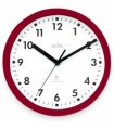 Acctim Nardo 20cm Radio Controlled Red Wall Clock 74664