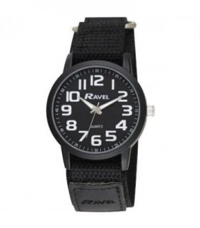 Ravel Mens Velcro Sports Bold Arabic Dial Watch R1601.64.33