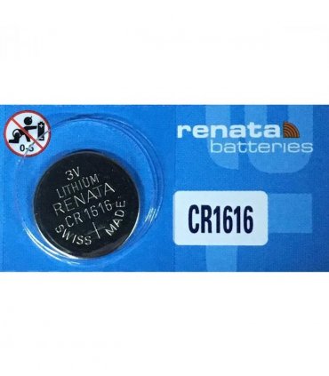 Renata Lithium Watch Battery CR1616