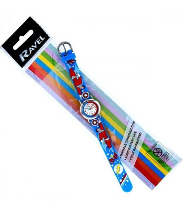 Ravel Children Boys 3D Cartoon Time Teacher Watch Superhero R1513.85