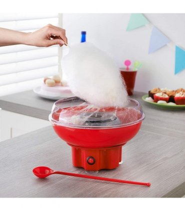 Global Gizmos Retro Candy Floss Maker Red 400W- 55889
