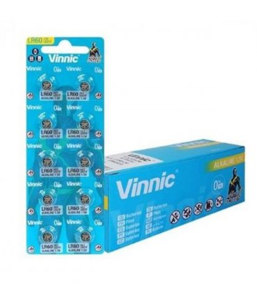 Vinnic L621 AG1 Watch Battery Box of 10 (100 Batteries)