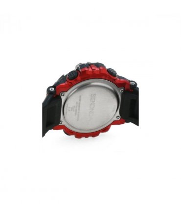 Sekonda Mens Sports Chronograph 50m Water Resistance Digital Black Rubber Strap Watch