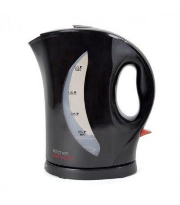 Kitchen Perfected Black 2Kw 1.7Ltr Cordless Kettle, Plastic E1524BK