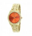 Henley Ladies Diamante Bracelet Watch Gold/Orange H07327.28