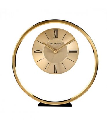Widdop Round Gold  Mantel Clock W2937G