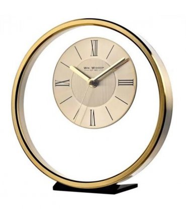 Widdop Round Gold  Mantel Clock W2937G