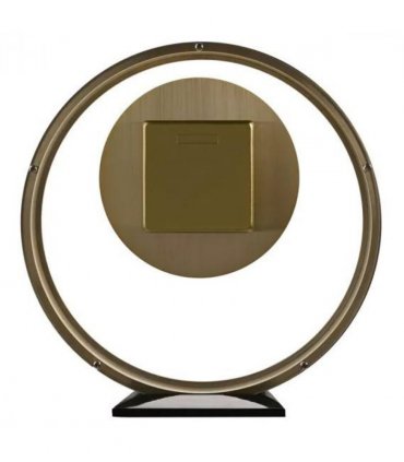 Widdop Round Gold  Mantel Clock W2937G
