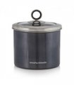 Morphy Richards Small 14cm x 13cm Canister Black 46270