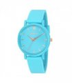 Henley Ladies Coloured Case Silicone Sports Watch Blue H06178.6
