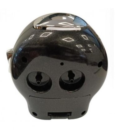 Acctim Eden Non Ticking Sweep Crescendo Alarm Clock in Black - 16523