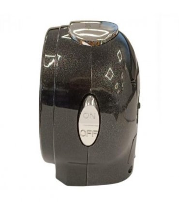 Acctim Eden Non Ticking Sweep Crescendo Alarm Clock in Black - 16523
