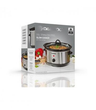 Daewoo 3.5L Slow Cooker Stainless Steel- SDA1364