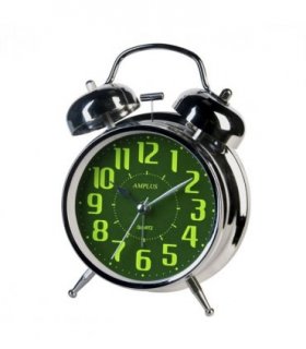 AMPLUS D/BELL ALARM CLOCK PT257
