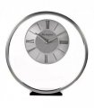 Widdop Round Silver Mantel Clock W2937S