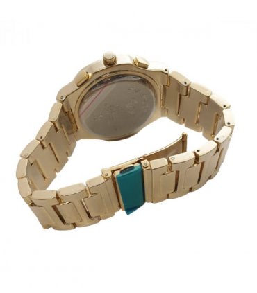 NY LONDON GENTS BLING WATCH PI-7644 GOLD