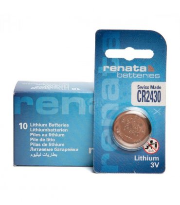 Renata CR2430 Lithium Watch Batteries (10 Pack)