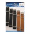 1011 Black & Brown Quality Leather Watch Straps 18mm