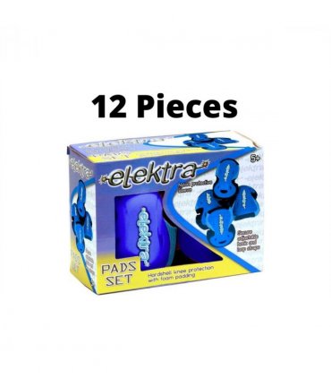 12 X Elektra Hardshell Elbow & Knee Pad Blue