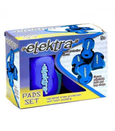 12 X Elektra Hardshell Elbow & Knee Pad Blue