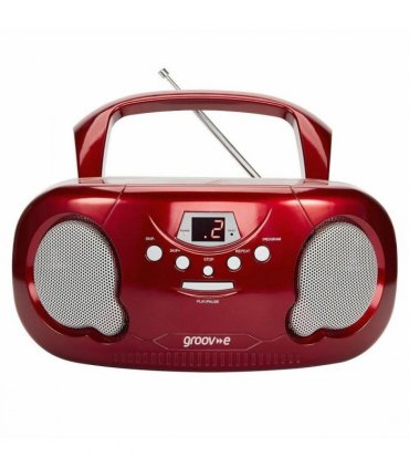 Groov-e Boombox Red- GVPS733RD