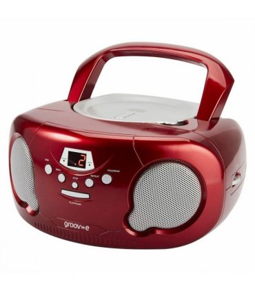 Groov-e Boombox Red- GVPS733RD