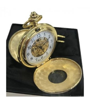 Boxx Double Hunter Gilt Pocket Watches M5103.02
