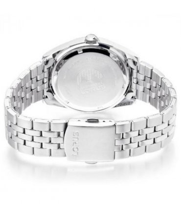 Lorus Mens Sports Date 42mm Light Blue Sunray Dial With Stainless Steel Bracelet Watch