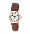 Ravel Ladies Basic White Dial Brown Leather Strap Watch R0105.42.2A