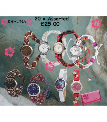 Kahuna x 20Mixed Watch  - CLEARANCE NEEDS RE-BATTERY