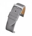 Grey Calf Leather Watch Strap 14mm