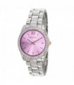Henley Ladies Diamante Bracelet Watch  Silver/Lilac H07327.7
